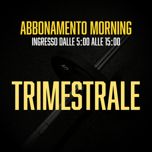 Abbonamento Morning Trimestrale